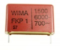 Wima Fkp1 Pulse Capacitor - 1500pf 6000v Kondensator Rm=14mm (wimadur) rohs konform -